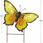 Butterfly Garden Stake Decorative Butterfly Yard Stake, Cute Insect Decor Metal