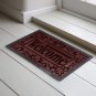 Rubber Welcome Doormat 16''x24'' Patio Rug Dirt Debris Mud Trapper Out Door Mat