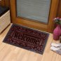 Rubber Welcome Doormat 16''x24'' Patio Rug Dirt Debris Mud Trapper Out Door Mat