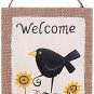 Wood Welcome Sign Set of 3 Wall Decor Rustic Hanging Welcome home decoration