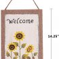 Wood Welcome Sign Set of 3 Wall Decor Rustic Hanging Welcome home decoration