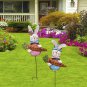 Easter Bunny Girl Stake Decorative Garden Stake Easter Bunny Welcome Stake Decor