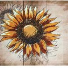 Rubber Doormat 29”x17” Sunflower Welcome Door Mat Outdoor Indoor Enty Floor Mat