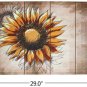 Rubber Doormat 29&acirc;��x17&acirc;�� Sunflower Welcome Door Mat Outdoor Indoor Enty Floor Mat