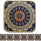 Colorful Boho Plant Pot Mat Set of 6 Absorbent Non Slip Plant Pot Pad for Table Colorful Boho Plant Pot Mat Set of 6 Absorbent Non Slip Plant Pot Pad for Table