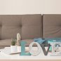 Wood Love Sign Decorative Cutout Word Sign Wall Decor Wooden Tabletop Word Sign