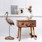 Bird Yard Garden Stake Decorative Crane Yard Stake, Crane Garden Decor Wood Yard