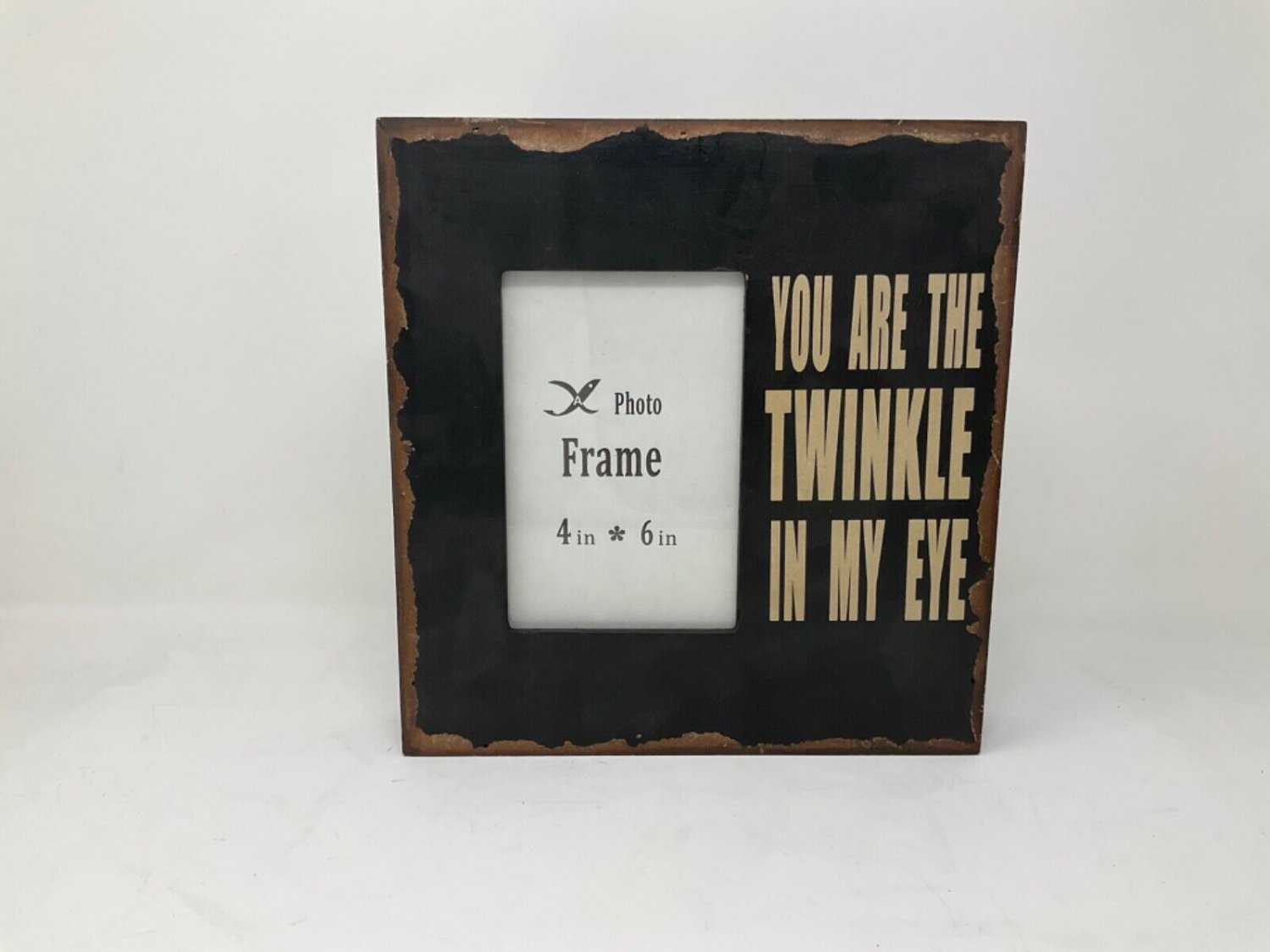 Wood Chunky Frame with Word Sign for Wall hanging  or Tabletop stand decoration