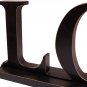 Wooden LOVE Sign Home Decor Table Top Sign Freestanding Decorative Wood Cutout L