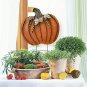 Pumpkin Garden Stake Metal Pumpkin Yard Sign Fall Decor, Decorative Pumpkin Yard