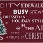Rubber Welcome Door Mat, Decorative Indoor Outdoor Merry Christmas Doormat Red