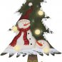 Wooden Christmas Tree Countdown Advent Calendar, LED Countdown to ChristmasDecor
