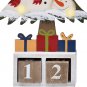 Wooden Christmas Tree Countdown Advent Calendar, LED Countdown to ChristmasDecor