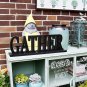 Rustic Wood letter Hello Gather Friend sign for Home Decorative Wooden Cutout