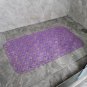 Non Slip Bathtub and Shower Mat with Drain Holes Suction Cups Machine Washable