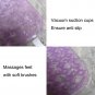 Non Slip Bathtub and Shower Mat with Drain Holes Suction Cups Machine Washable