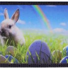 Bunny Egg Welcome Door Mat Outdoor Indoor Enty Floor Mat Entrance Rug Non Slip
