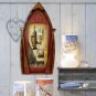 Rustic Wood Boat Nautical Beach Decoration for Livingroom Lake House Decoration