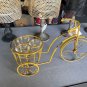 Tricycle Candle Holder Rustic Metal Nostalgia Yard vintage style Tabletop Decor