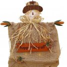 Fall Scarecrow Hanging Wall Decoration LED Battery Operated Scarecrow Decor Fall