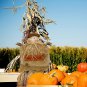 Fall Scarecrow Hanging Wall Decoration LED Battery Operated Scarecrow Decor Fall