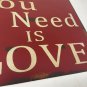 'All You Need' Metal Wall Décor