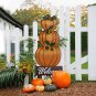 Metal Pumpkin Garden Stake Welcome Yard Sign Fall Decor, Fall Pumpkin Yard Decor