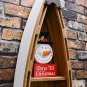 47 Inch Wood Boat Shelf Decor Nautical Wall Hanging Boat Ornament Beach Theme Ro