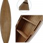 47 Inch Wood Boat Shelf Decor Nautical Wall Hanging Boat Ornament Beach Theme Ro