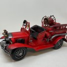 Red Cool Engineering fire Truck convertible Decoration Handmade Tabletop Decor Red Cool Engineering fire Truck convertible Decoration Handmade Tabletop Decor