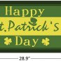 Rubber Welcome Door Mat Decorative Indoor Outdoor Non Slip  (St Patricks Day)