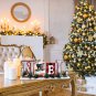 Christmas Wood Noel Sign for Home Decor, Decorative Wooden Cutout Noel Word Deco