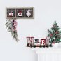 Christmas Wood Noel Sign for Home Decor, Decorative Wooden Cutout Noel Word Deco