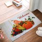 Fall Doormat Non Slip Front Door Mat, Easy to Clean Low Profile Mat for Entry Pa