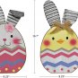Rustic Wood Easter Rabbit D&Atilde;&copy;cor Standing Home Decor Spring Easter Bunny Set of 2