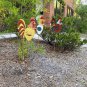 Metal Rooster Garden Stake Decorative Rooster Ornament Outdoor Patio Yard Decor