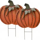 Pumpkin Yard Sign with Metal Stake Lawn Decoration Pumpkin Yard Stake Fall Decor Pumpkin Yard Sign with Metal Stake Lawn Decoration Pumpkin Yard Stake Fall Decor