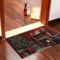 Christmas Doormat Decorative Welcome Mat Non-Slip Rubber Backing Floor Mats Indo