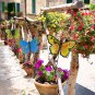 17&acirc;�� Metal Butterfly Stakes Garden Ornaments Decorative Yard Stake set of 3