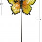 17&acirc;�� Metal Butterfly Stakes Garden Ornaments Decorative Yard Stake set of 3