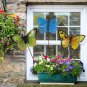 17&acirc;�� Metal Butterfly Stakes Garden Ornaments Decorative Yard Stake set of 3