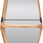 Farmhouse Wood Framed Wall Mirror for Entryway Bathroom Living Room Bedroom Wall