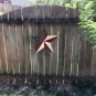 3set Patriotic Metal Barn Star Wall Decor, 12inch Hanging Country Rustic Metal S