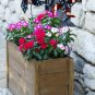 Metal Pinwheel Yard Art Decoration with USA Flag Patter 4th of July DCO Set of 2