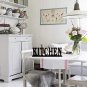 Eat Kitchen sign wood letter Decorative Freestanding Table top sign decorations