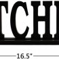 Eat Kitchen sign wood letter Decorative Freestanding Table top sign decorations