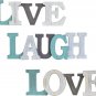 Rustic Live Laugh Love Wall Decor Sign Decorative Wooden Block Letters WallDecor