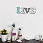 Rustic Live Laugh Love Wall Decor Sign Decorative Wooden Block Letters WallDecor