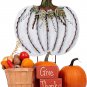 Metal Pumpkin Stakes Yard Signs Fall Decor Decorative Garden Stake  26&acirc;�� H x 2