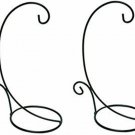 2X 11.5 H Ornament Display Stand, Black Iron Glass Ball Ornament Holder Stand 2X 11.5 H Ornament Display Stand, Black Iron Glass Ball Ornament Holder Stand